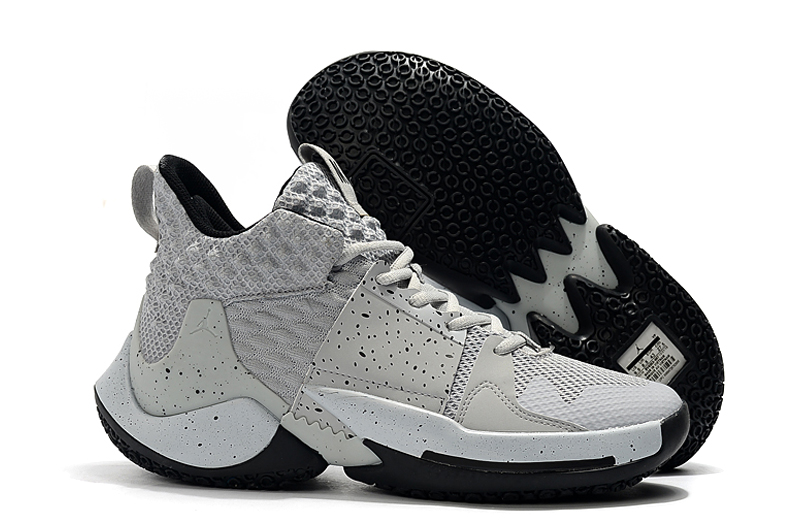 Jordan Why Not Zer0.2 Grey Black Shoes - Click Image to Close